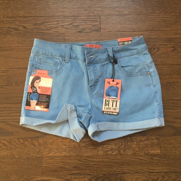 wax jeans but i love you shorts